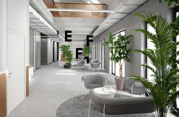 Projekt wnętrz EFFI Orthopedical Clinic w Krakowie przygotowała Żaklina Nowodworska. Projekt wnętrz EFFI Orthopedical Clinic w Krakowie przygotowała Żaklina Nowodworska.