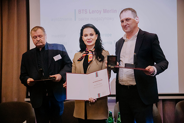 W sektorze magazynowym nagrodzono inwestycję Panattoni dla Leroy Merlin. W sektorze magazynowym nagrodzono inwestycję Panattoni dla Leroy Merlin.