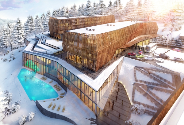 Forest Ski Hotel & Resort - projekt Zdrojowa Invest & Hotels w Szklarskiej Porębie Forest Ski Hotel & Resort - projekt Zdrojowa Invest & Hotels w Szklarskiej Porębie