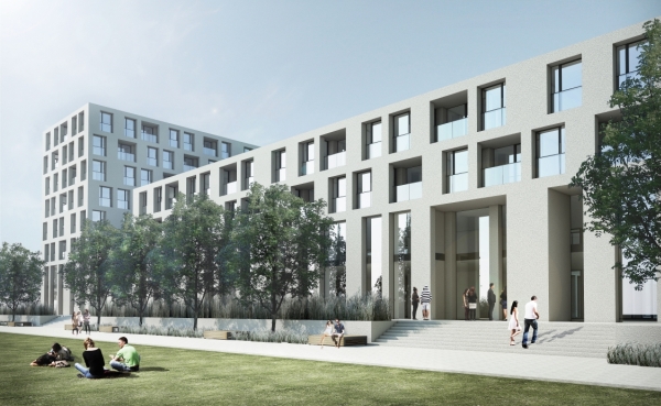 Projekt osiedla Gama w Warszawie przygotowała pracownia JEMS Architekci, wiz. Unidevelopment Projekt osiedla Gama w Warszawie przygotowała pracownia JEMS Architekci, wiz. Unidevelopment