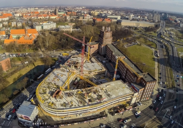 Wkrótce ruszy budowa przedostatniego piętra OVO Wrocław, for. materiały inwestora Wkrótce ruszy budowa przedostatniego piętra OVO Wrocław, for. materiały inwestora