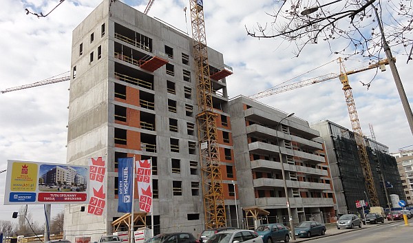 Hochtief Polska zakończył realizację stanu surowego I etapu osiedla mieszkaniowego na warszawskiej Woli, fot. materiały inwestora Hochtief Polska zakończył realizację stanu surowego I etapu osiedla mieszkaniowego na warszawskiej Woli, fot. materiały inwestora