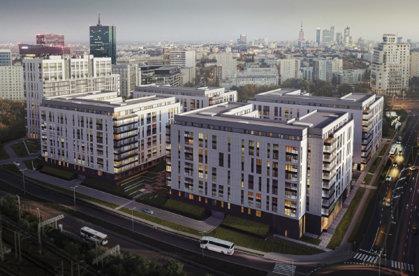 Budowa pierwszego etapu Central Garden Apartments w Warszawie zakończy się w 2021 r. Budowa pierwszego etapu Central Garden Apartments w Warszawie zakończy się w 2021 r.