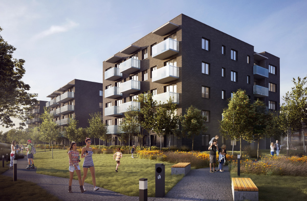 Wilania - projekt Polnordu w warszawskim Wilanowie. Wilania - projekt Polnordu w warszawskim Wilanowie.